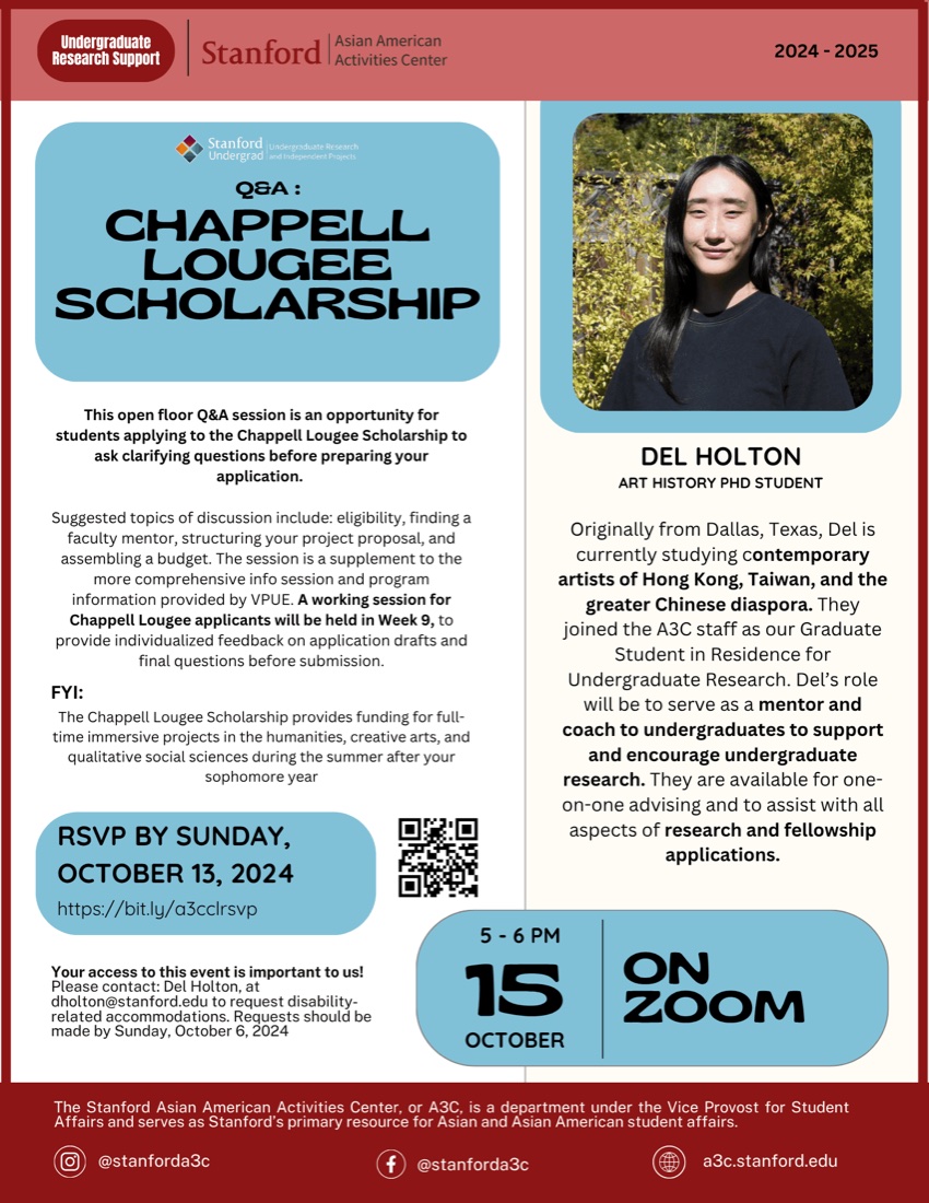Undergraduate Research Support flyer template